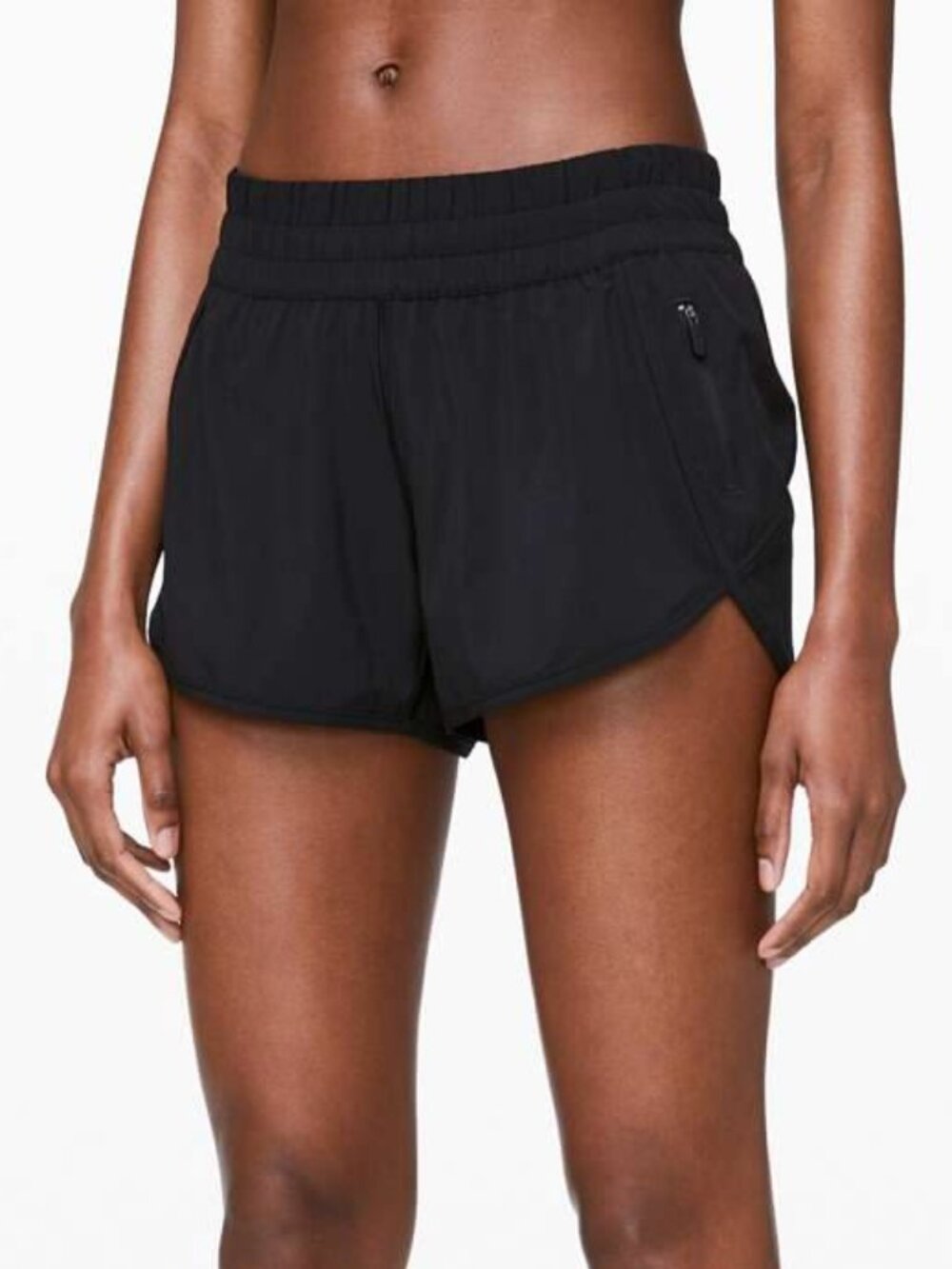 Lululemon Athletica Women's Tracker Short V *4" in Black Size 4